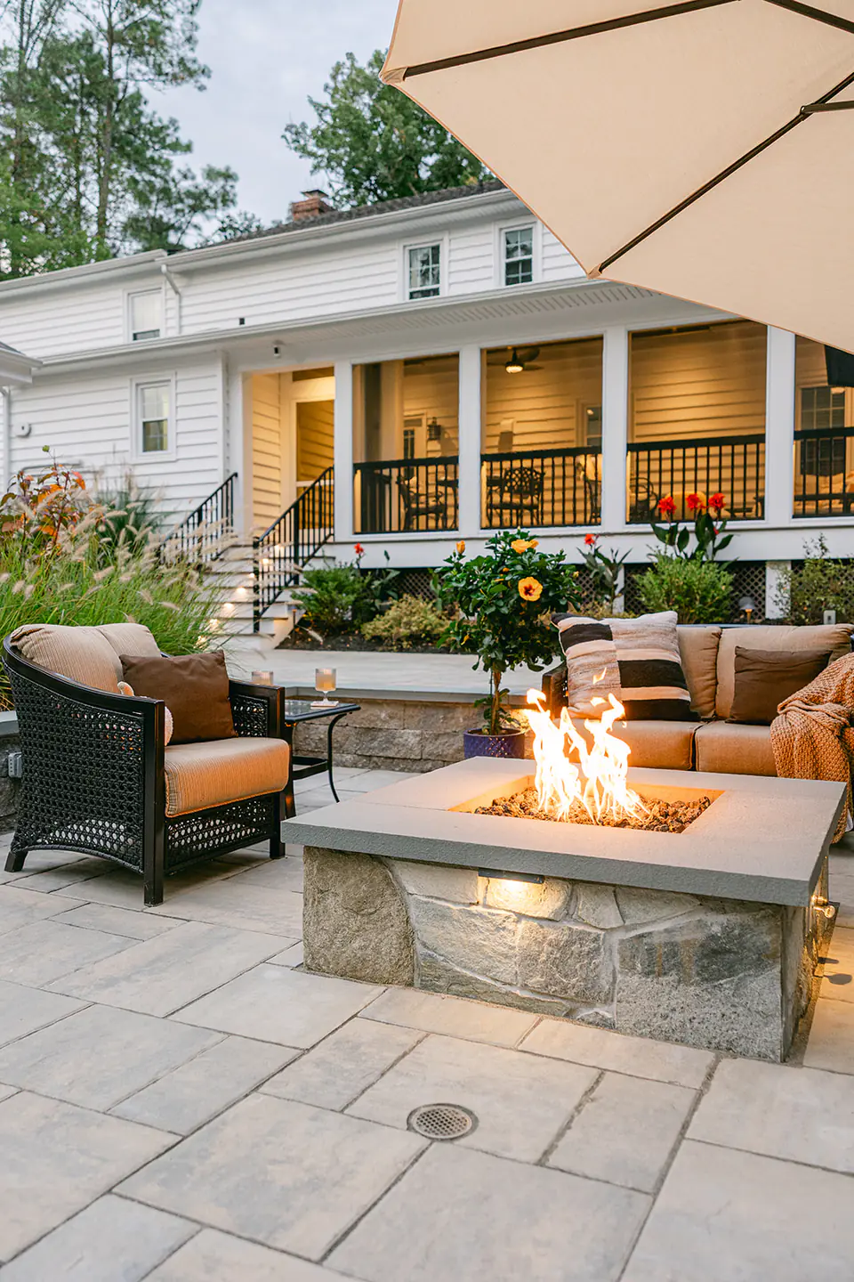 outdoor firepit