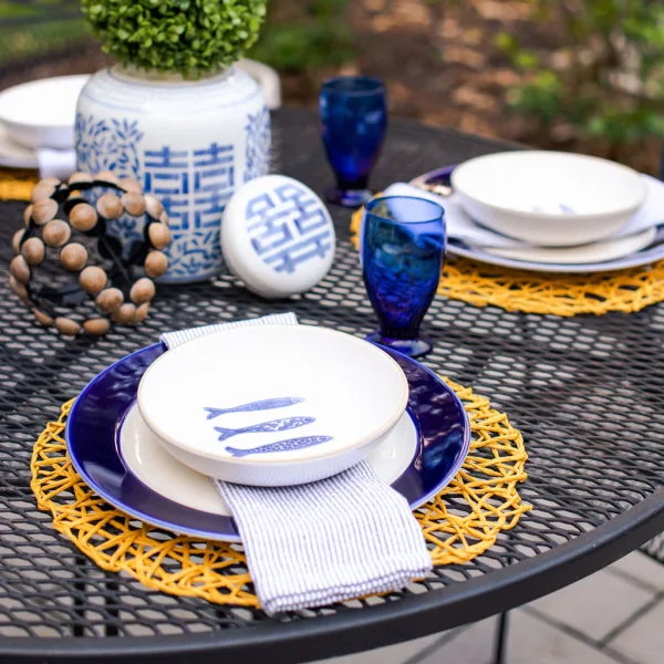 paver patio with outdoor dining